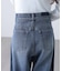 [低身長サイズ／Sシリーズ]サイドタックリボンカーブデニムパンツ