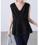 ＜MFM＞カットジャガードカシュクールブラウス