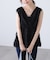 ＜MFM＞カットジャガードカシュクールブラウス