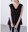 ＜MFM＞カットジャガードカシュクールブラウス