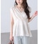＜MFM＞カットジャガードカシュクールブラウス