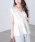 ＜MFM＞カットジャガードカシュクールブラウス