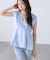 ＜MFM＞カットジャガードカシュクールブラウス