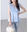 ＜MFM＞カットジャガードカシュクールブラウス
