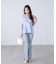 ＜MFM＞カットジャガードカシュクールブラウス