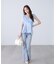 ＜MFM＞カットジャガードカシュクールブラウス