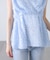 ＜MFM＞カットジャガードカシュクールブラウス