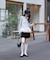 メランジドロストレースティアードキャミセット