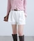ベルト付きショートパンツ