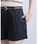ベルト付きショートパンツ
