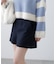 〈セットアップ対応〉ハイウエストショートパンツ