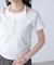 インナーレイヤードボーダーヘンリーネックTシャツ