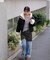 内ボア中綿リバーシブルブルゾン