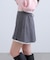 インナーパンツ付きプリーツミニスカート