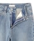[低身長サイズ／Sシリーズ]ベーシックワイド裾レースデニムパンツ