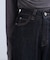 [低身長サイズ／Sシリーズ]ベーシックワイド裾レースデニムパンツ
