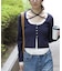 Ⅱキャミレイヤードクルーネックニット