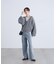 [低身長サイズ／Sシリーズ]ベーシックワイドサイドレースデニムパンツ