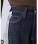 [低身長サイズ／Sシリーズ]ベーシックワイドサイドレースデニムパンツ