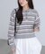POLO BCS ボーダーポロニット