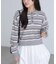 POLO BCS ボーダーポロニット