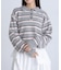 POLO BCS ボーダーポロニット