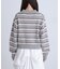 POLO BCS ボーダーポロニット