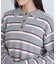 POLO BCS ボーダーポロニット