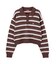 POLO BCS ボーダーポロニット