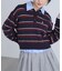 POLO BCS ボーダーポロニット