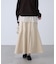 起毛ストレッチパネル切替マーメイドスカート
