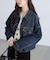 〈Levi's〉LOOSE CROP TRUCKER デニムジャケット