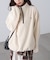 フリースハーフジッププルオーバー