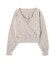 レースドッキングカシュクールニット