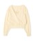 レースドッキングカシュクールニット