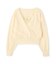レースドッキングカシュクールニット