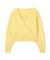 レースドッキングカシュクールニット
