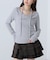タイ付きドレープカットソー