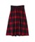 チェックフレアスカート