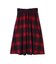 チェックフレアスカート