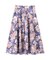 タックフラワースカート