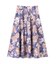 タックフラワースカート