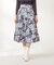 タックフラワースカート