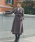 ｜美人百花11月号掲載 休井美郷さん着用商品｜ウールトレンチコート