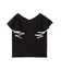 2ＷayバイカラーラッフルＴシャツ