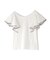 2ＷayバイカラーラッフルＴシャツ