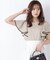 2ＷayバイカラーラッフルＴシャツ