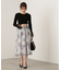 シアービッグフラワースカート