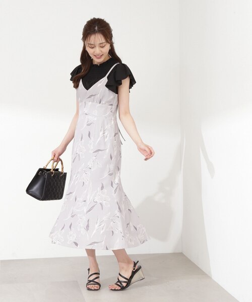 【大和撫子 ✨】プロポーションボディドレッシング✨サイズ3（S）ワンピース 楽天市場】【SALE／30%OFF】ニュアンスフラワーシャーリング