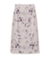 フラワーフェミニンタイトスカート
